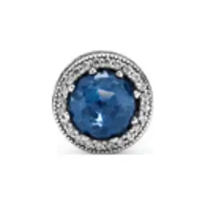 Pandora Charm Moments Funkelnd Dunkel Blau 791725NMB