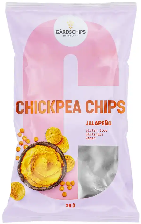 Bild 1 von GARDSCHIPS Chickpea Chips, 90-g-Beutel