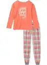 Bild 1 von Pyjama mit oversized Shirt, 56/58, Orange