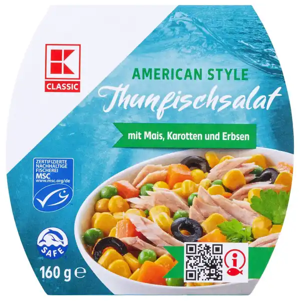 Bild 1 von K-CLASSIC Thunfisch-Salat, 160-g-Dose