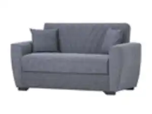 Einzelsofa 2-Sitzer grau 170 cm Schlaffunktion - ACUN