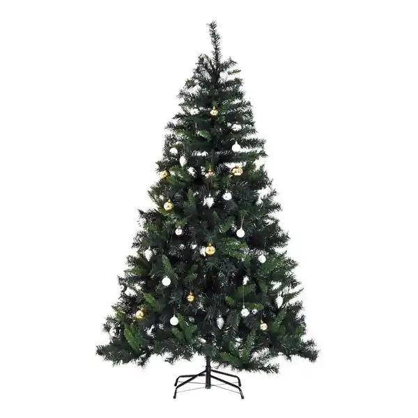 Bild 1 von HOMCOM Tannenbaum grün Metall H/D: ca. 180x112 cm