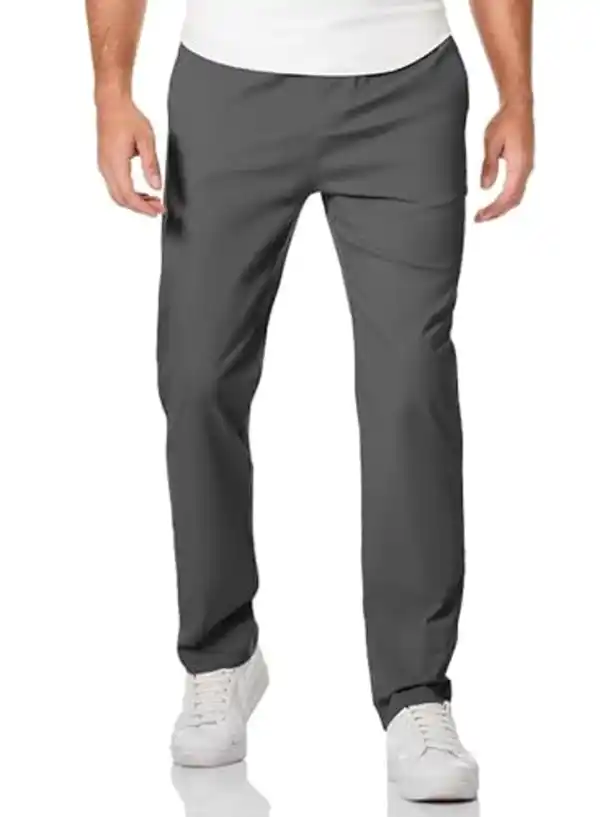 Bild 1 von Meilicloth Herren Chino Hose Chinohose Stretchhose Jogginghose Herren Baumwolle Sporthose Casual Freizeithose mit Enger Passform mit Taschen S-3XL