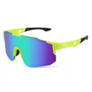 FEISEDY Sport Sonnenbrille Herren Damen Fahrradbrille Radbrille Verspiegelt Sportbrille für MTB Rennrad Radfahren Biking Laufen Enduro mit UV400 Schutz B2388