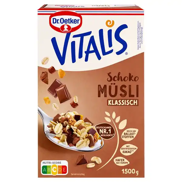 Bild 1 von DR. OETKER Vitalis-Müsli 1,5 kg