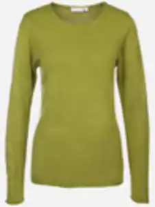 Damen Pullover "Cashmere Like" Grün