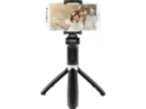 HAMA Funstand 57 Selfie-Stick, Schwarz