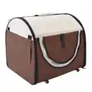 Bild 2 von Hundebox faltbare Hundetransportbox Haustierrucksack 61 x 46 x 51 cm