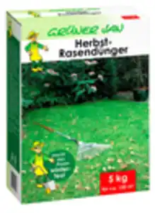 Herbst-Rasendünger 5kg ausreichend für ca. 150 m²