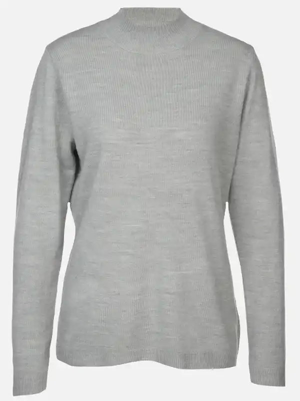 Bild 1 von Damen Pullover "Cashmere Like" Grau