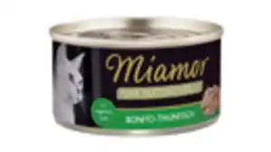 Miamor Katzennassfutter Feine Filets naturelle Bonito Thunfischfisch