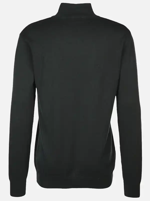 Bild 2 von Herren Stricktroyer mit Stickerei Grün