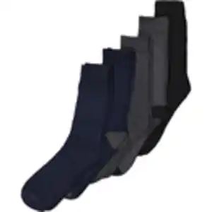 Herren-Socken, Grau, 43/46