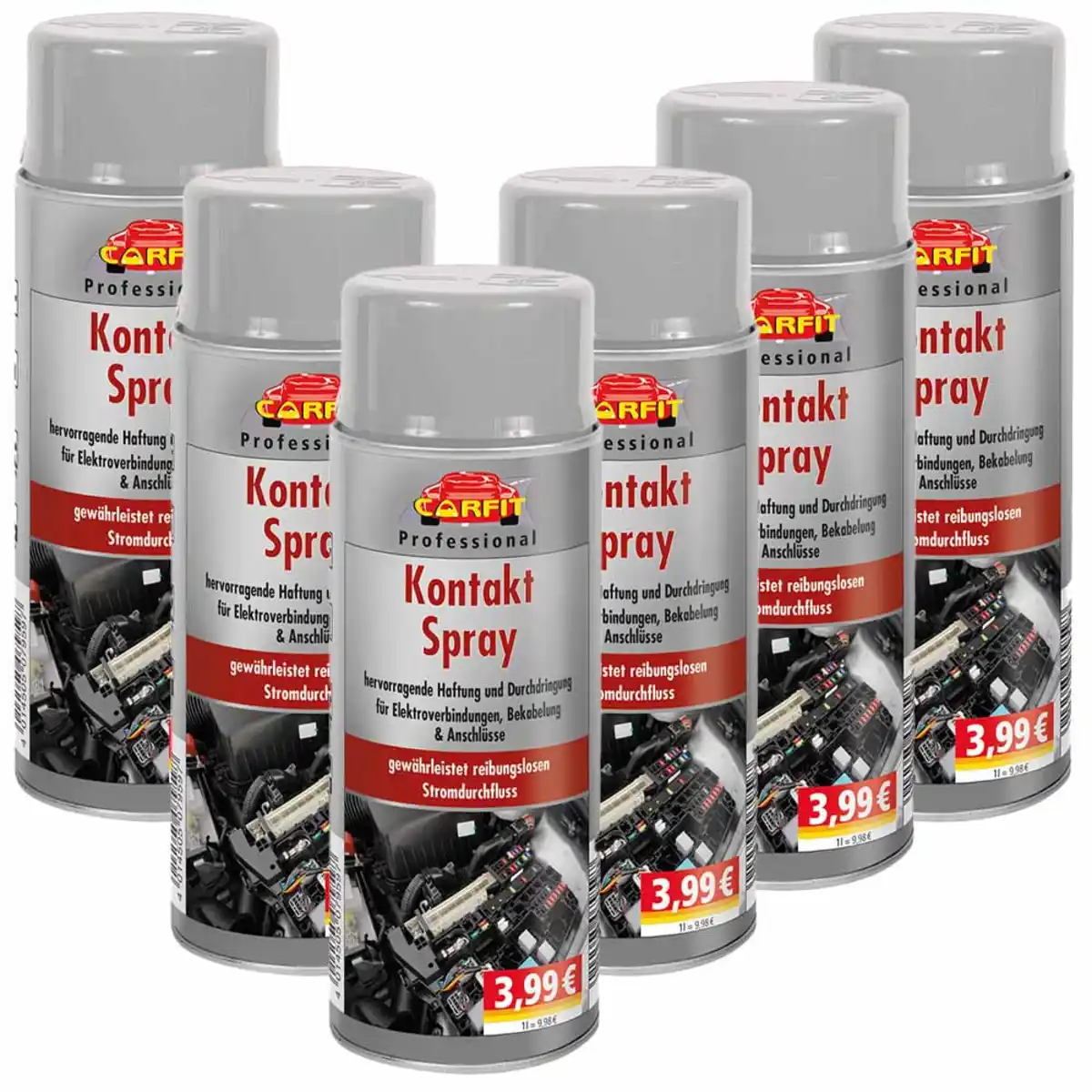 Bild 1 von Kontaktspray 400 ml 6er-Set