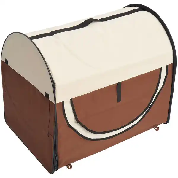 Bild 1 von Hundebox faltbare Hundetransportbox Haustierrucksack 46 x 36 x 41 cm