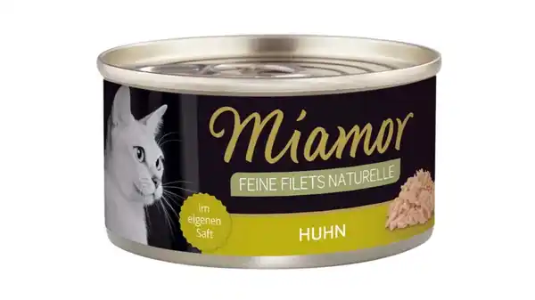 Bild 1 von Miamor Katzennassfutter Feine Filets naturelle Huhn