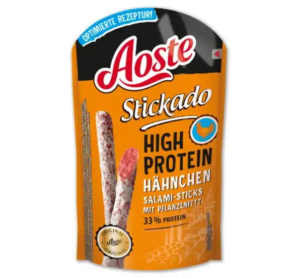 Bild 1 von AOSTE Stickado High Protein Salami-Sticks*