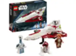 LEGO Star Wars 75333 Obi-Wan Kenobis Jedi Starfighter™ Bausatz, Mehrfarbig