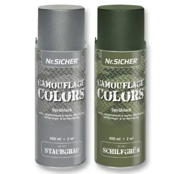 Bild 1 von NR. SICHER Sprühlack CAMOUFLAGE COLORS*