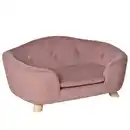 Bild 1 von Haustiersofa Hundematte Katzen Sofa mit Kissen Plüsch Rosa