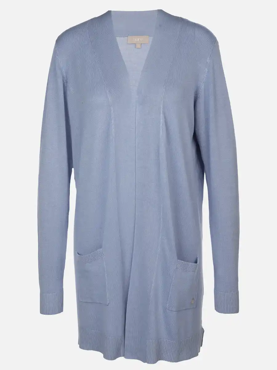 Bild 1 von Damen Cardigan in offener Form Blau