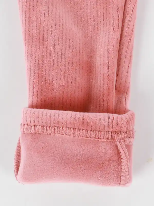 Bild 3 von Mädchen Thermoleggings aus Cord Braun