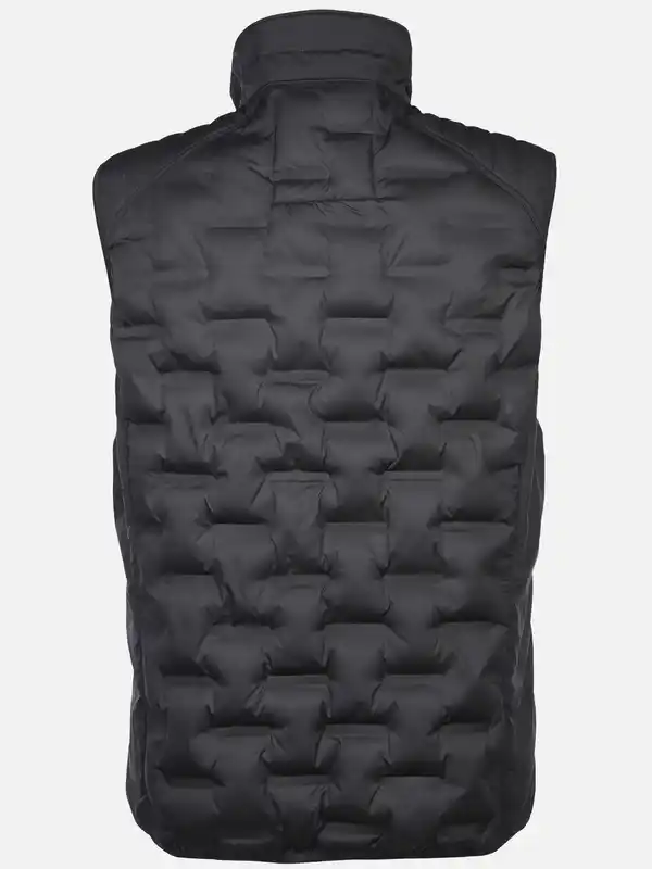 Bild 2 von Herren Steppweste mit Stehkragen Schwarz