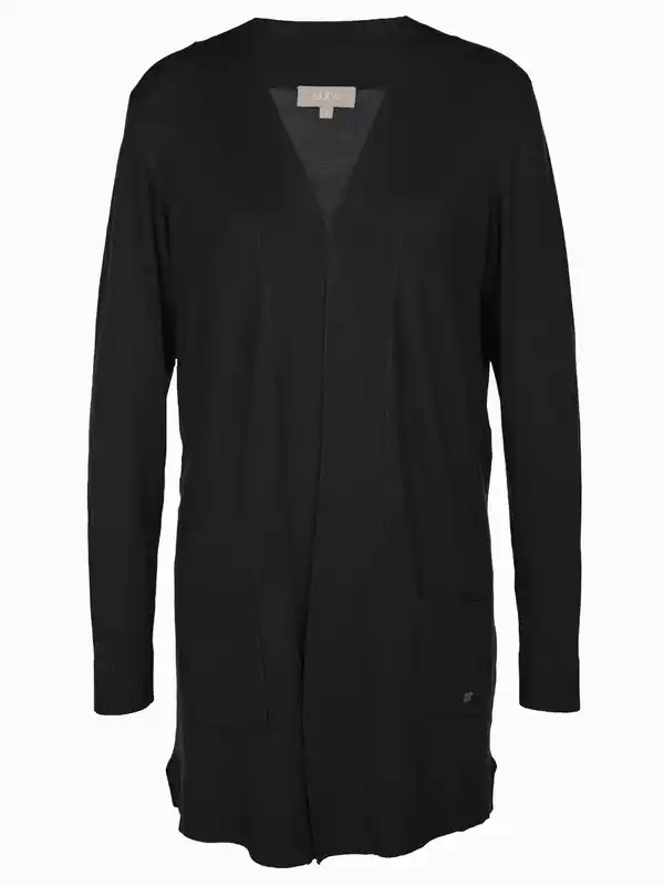 Bild 1 von Damen Cardigan in offener Form Schwarz