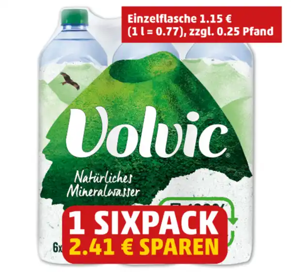 Bild 1 von VOLVIC Mineralwasser