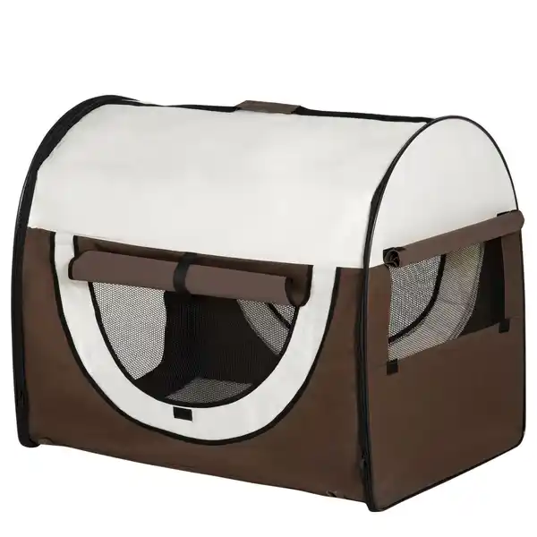 Bild 1 von Hundebox faltbare Hundetransportbox Haustierrucksack 81 x 56 x 66 cm