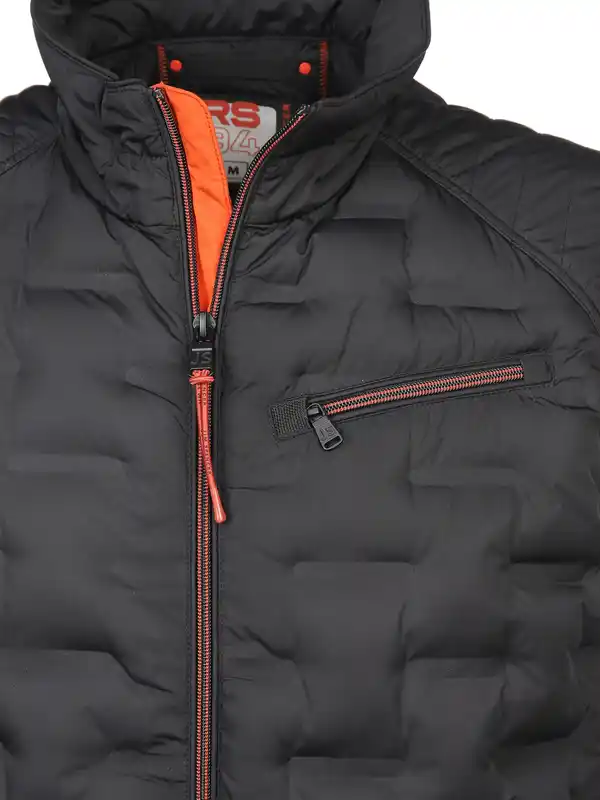 Bild 3 von Herren Steppweste mit Stehkragen Schwarz