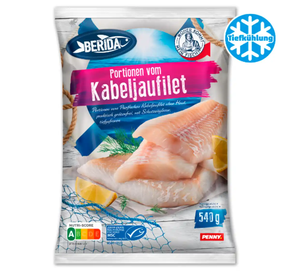 Bild 1 von BERIDA Kabeljaufilet*