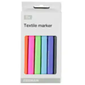 Textilstifte, Violett, ONE SIZE