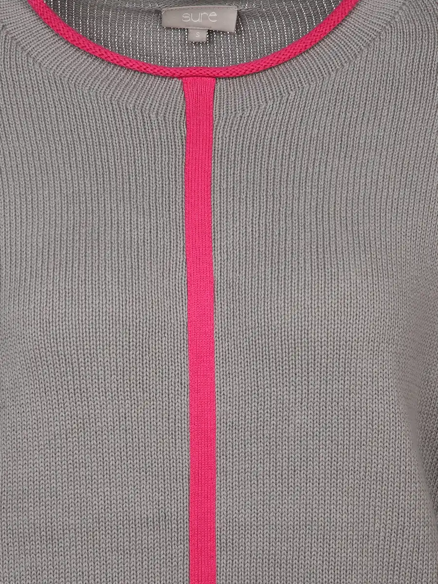 Bild 3 von Damen Strickpullover Silber