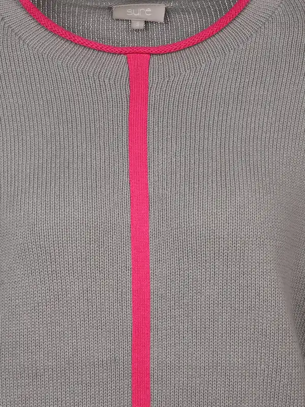 Bild 3 von Damen Strickpullover Silber