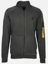 Bild 1 von Herren Sweatjacke in verwaschener Optik Schwarz