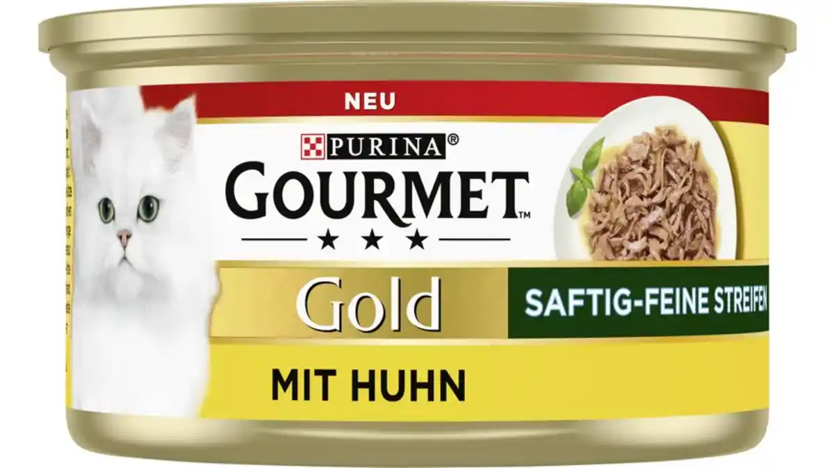 Bild 1 von PURINA GOURMET Gold Saftig-feine Streifen mit Huhn