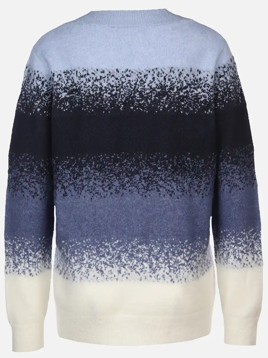 Bild 2 von Damen Strickpullover mit Farbverlauf Blau