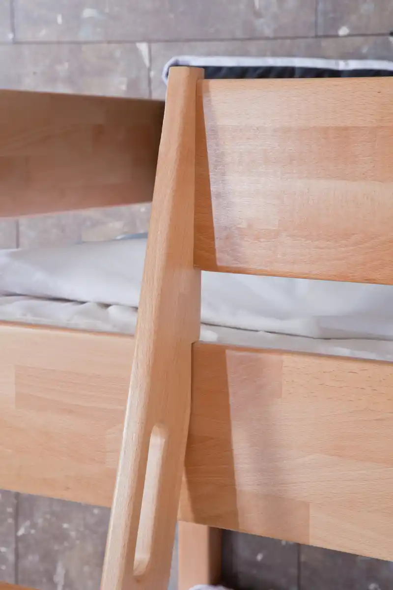 Bild 2 von Relita Etagenbett STEFAN Buche massiv natur lackiert, Stabverleimt