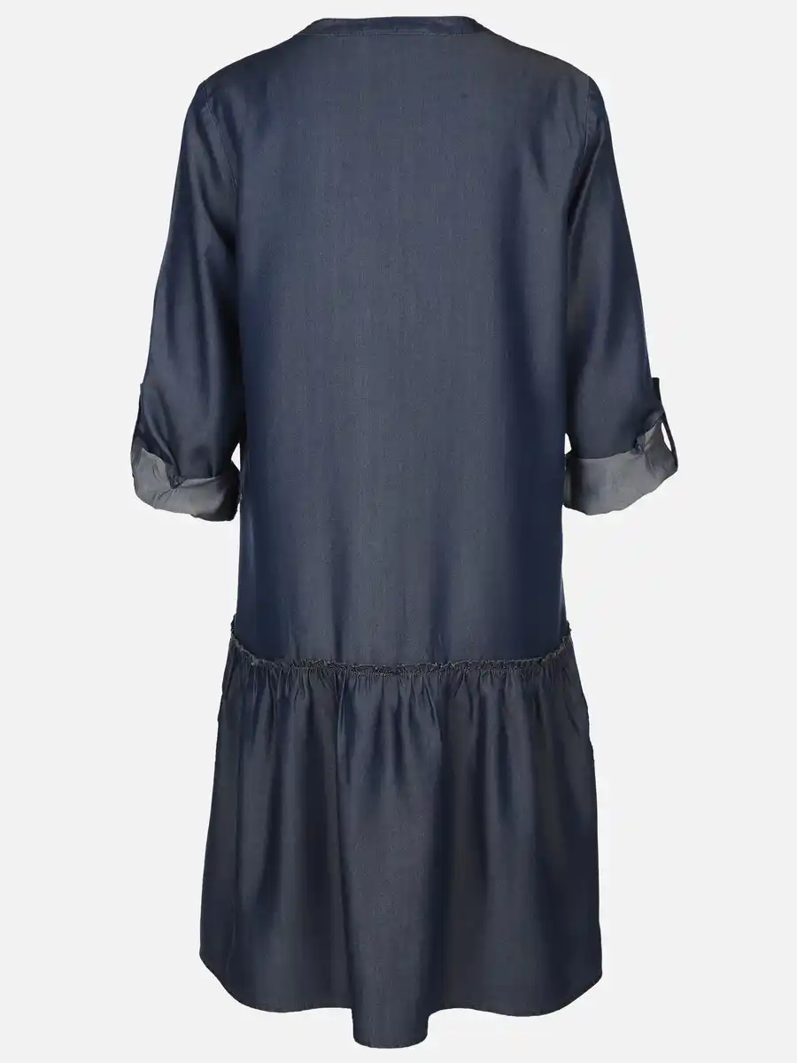 Bild 2 von Damen Kleid in Jeansoptik Blau
