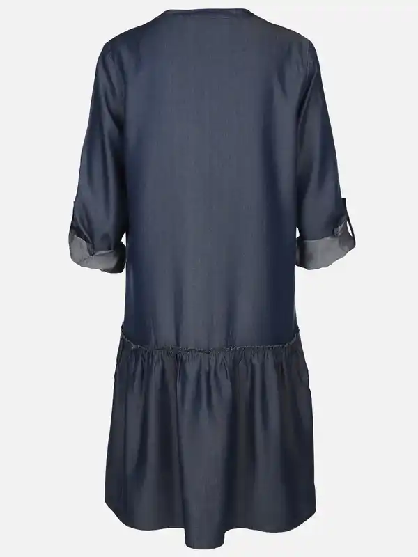 Bild 2 von Damen Kleid in Jeansoptik Blau