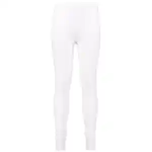 Mädchen-Leggings Stretch, Weiß, 110/116