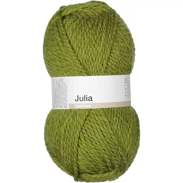 Bild 1 von Julia Strickgarn, Olivgrün, 100 g