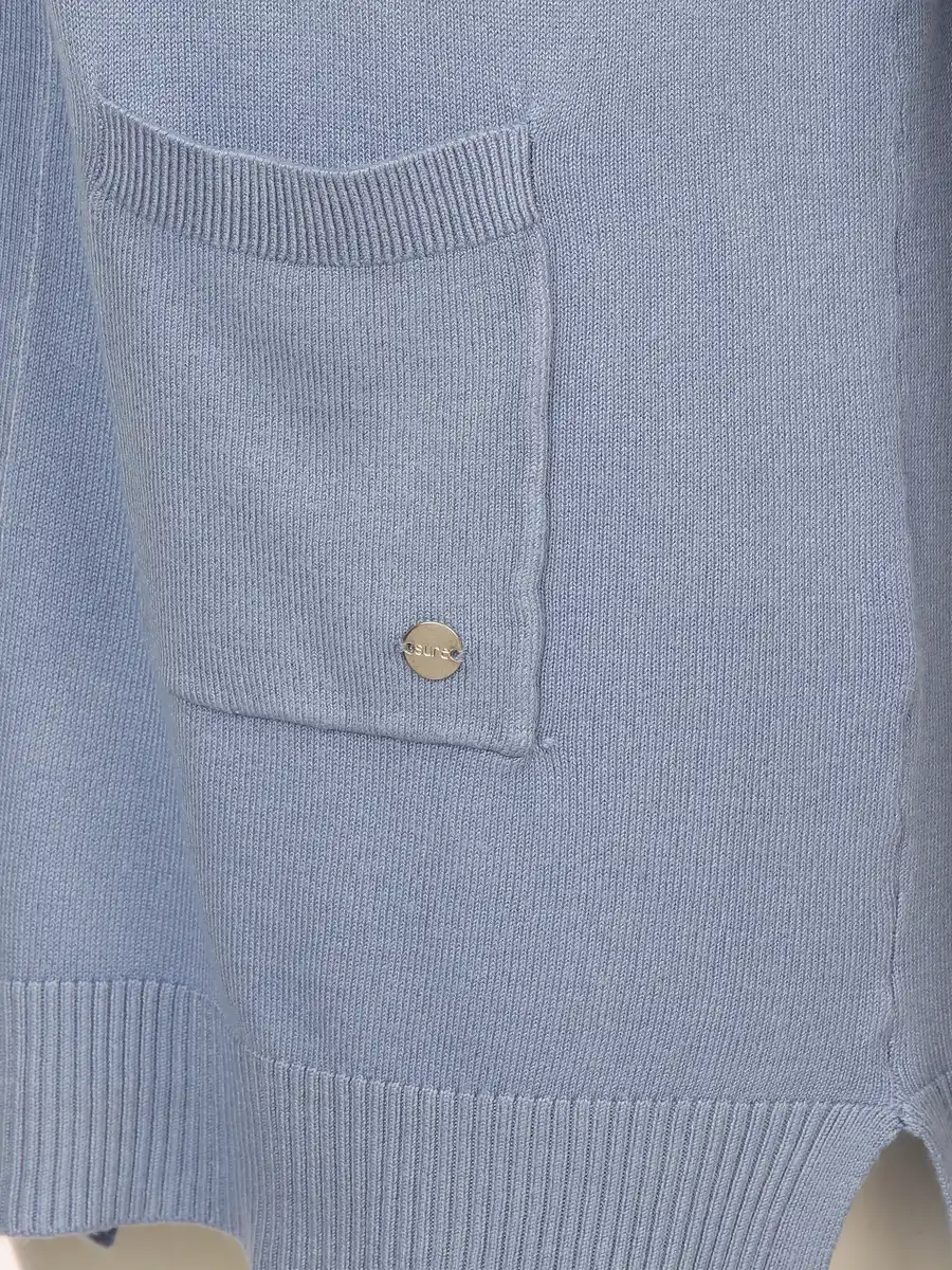 Bild 3 von Damen Cardigan in offener Form Blau