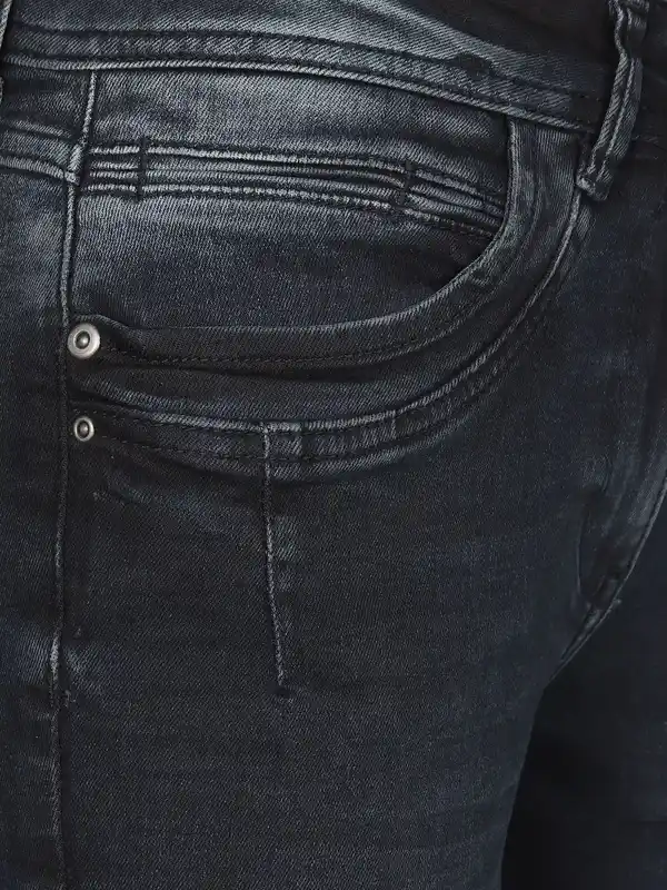 Bild 4 von Damen Jeans Slimfit Blau