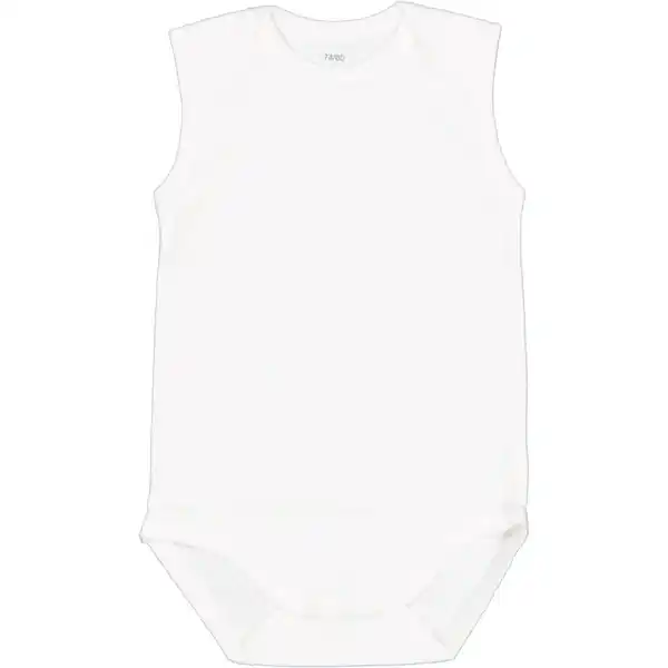 Bild 1 von Babybody Ärmellos, Weiß, 98/104