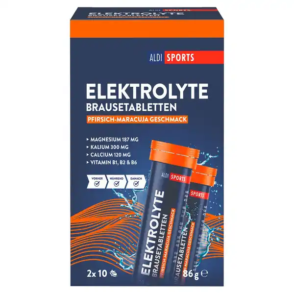 Bild 1 von ALDI SPORTS, Elektrolyte Brausetabletten/Energy Stick