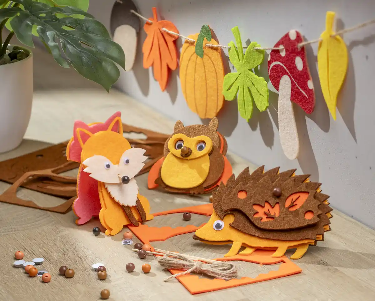 Bild 3 von IDEENWELT Filz-Bastelset