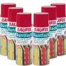 Bild 1 von BAUFIX Buntlack Spray rot 6er-Set