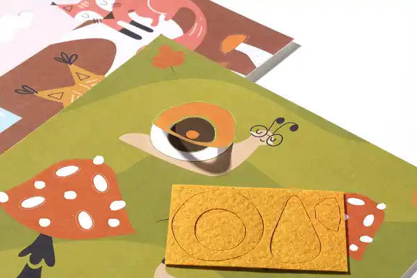 Bild 3 von IDEENWELT Filzbilder Herbsttiere